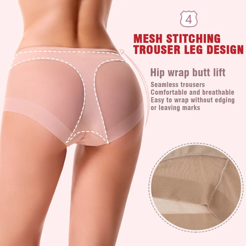 🎁Last Day 49% OFF--High Waist Ice Silk Seamless Shaping Briefs