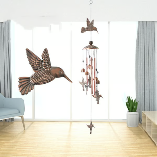 (🔥 Promotion--40%OFF)Pure hand-made Copper Horse wind chimes