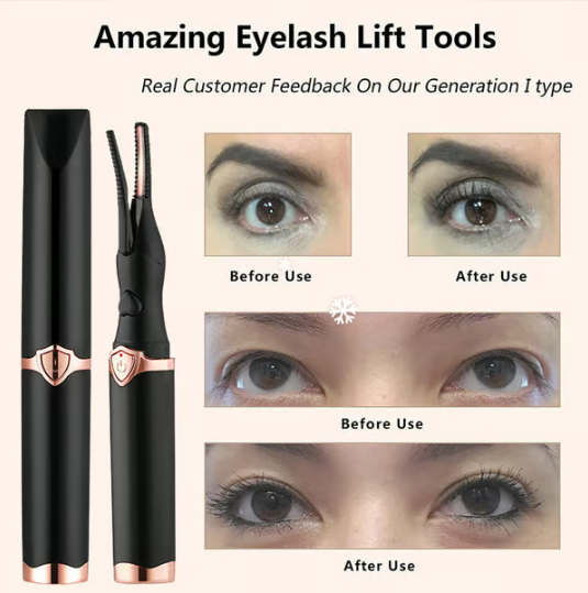 Electric Eyelash Curler for Instant Glam