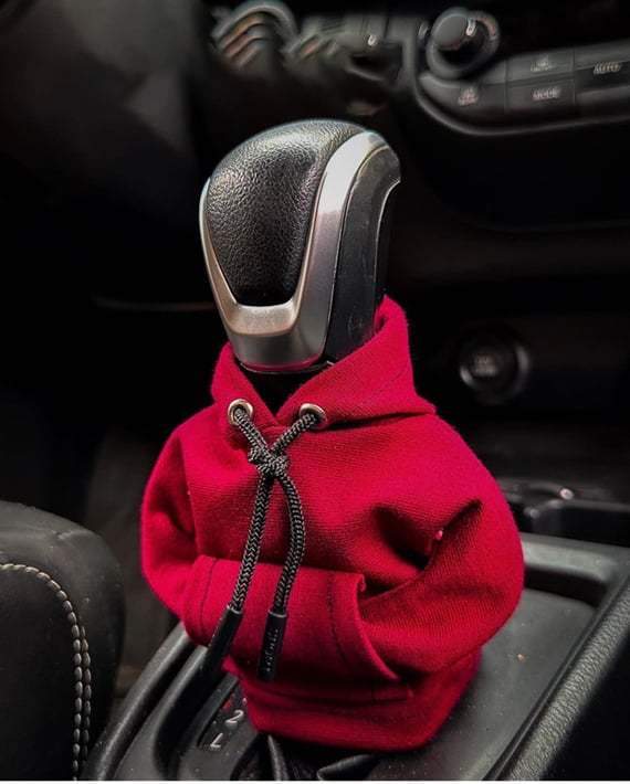 🚗Hoodie Car Gear Shift Cover