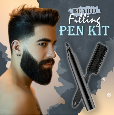 Beard Filling Pen Kit- Perfect Beard Shaping Kit