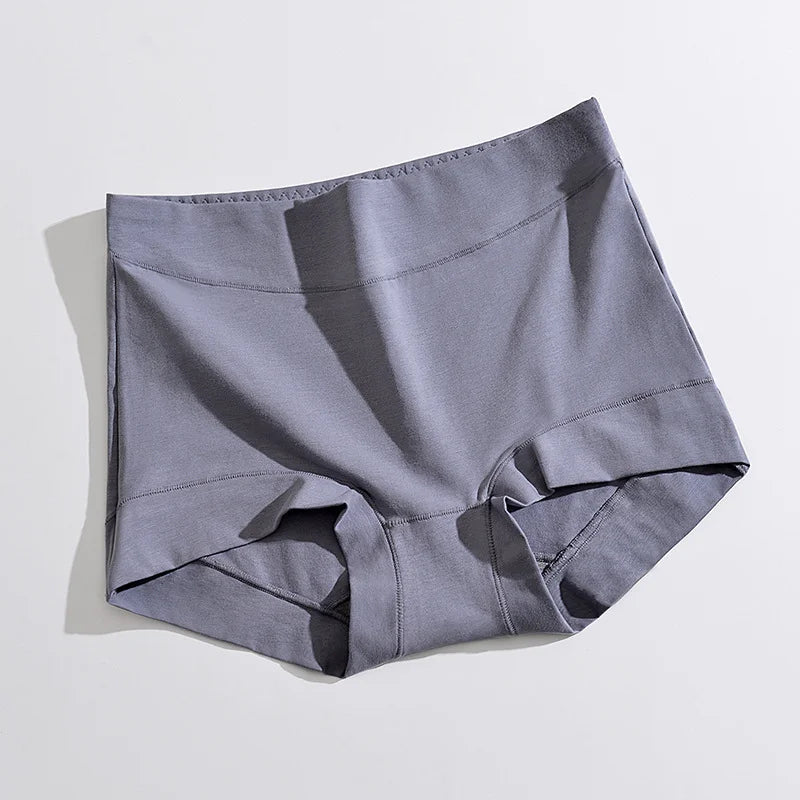 PAY 1 GET 3(3packs)🌸Women's Large Size High Waist Cotton Graphene Crotch Antibacterial Panties