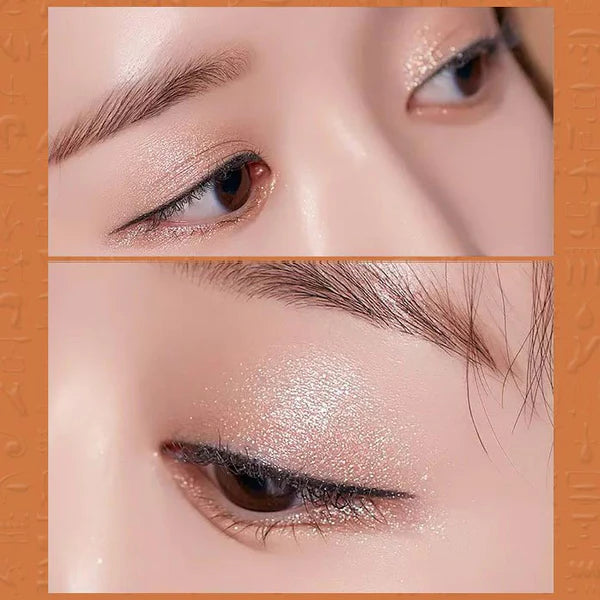 [Gift for Delicate Woman] 4pcs Double Color Light Luxury Eyeshadow Stick for Lazy People