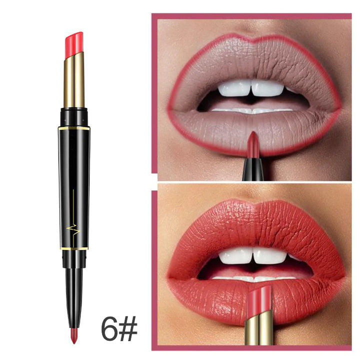 16 Color Lipstick Lip liner Combo