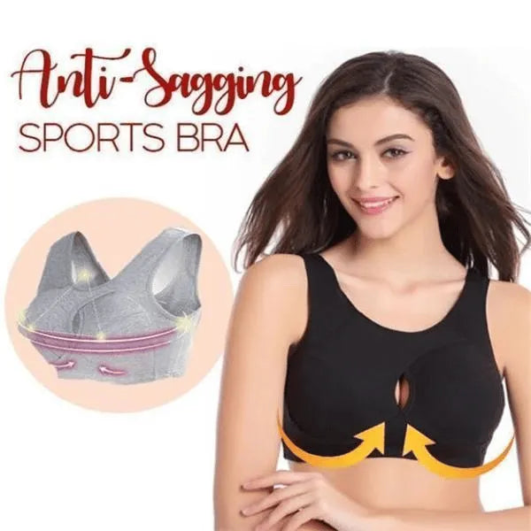 🔥Last Day 49% OFF😍-Pure Cotton Instantly lifts Anti-Sagging Wirefree Bra