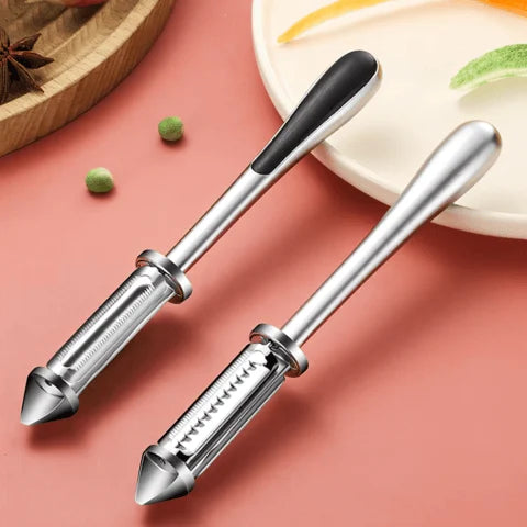 🎁2024-Christmas Hot Sale🎁Stainless steel Multifunctional Veggie Peeler - BUY MORE SAVE MORE