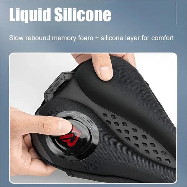 Padded Silicone Bike Seat Cushion（49% OFF）