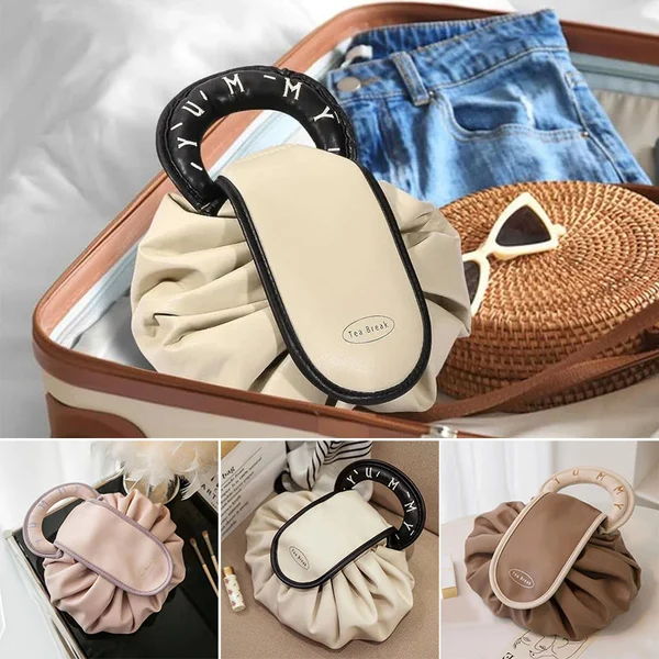 🔥Christmas Hot Sale✨Lazy Drawstring Makeup Fashion Handbag