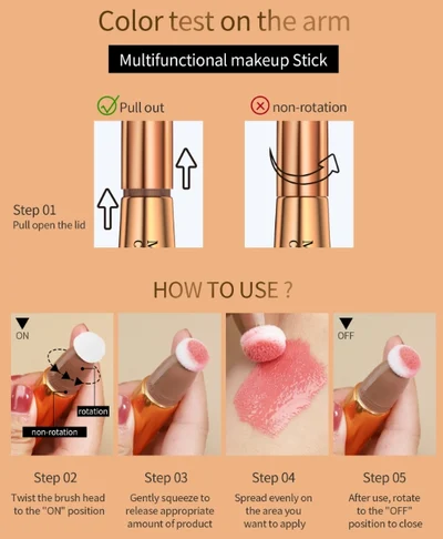 ✨HelloKiss Liquid Highlighting Contouring Multi-Purpose Pencil