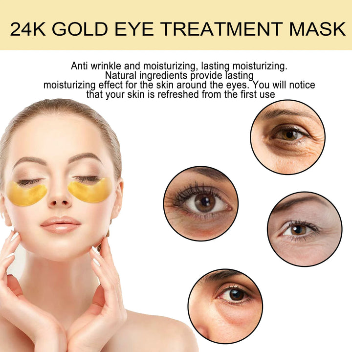 🔥Last day 49% off🔥24K Gold Collagen Eye Mask