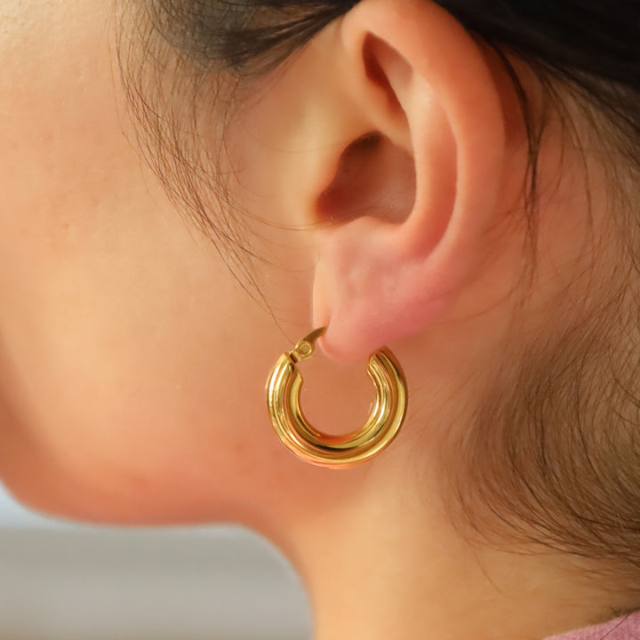 Chunky Hoop Earring