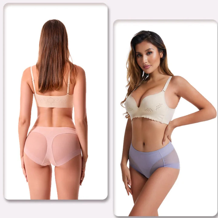 🎁Last Day 49% OFF--High Waist Ice Silk Seamless Shaping Briefs