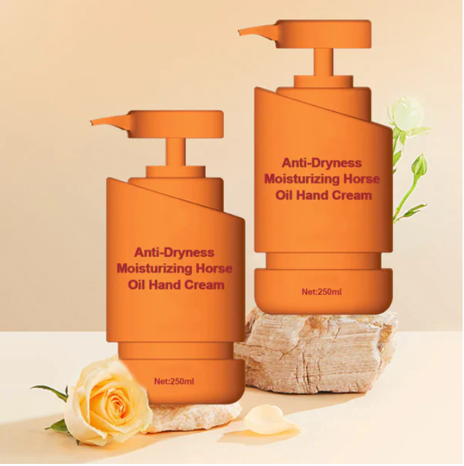 ANTI-DRYNESS MOISTURIZING HORSE OIL HAND CREAM