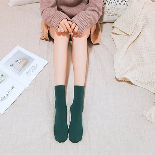 🔥2024 NEW Snugly Plush Winter Warm Socks (BUY 1 FREE 10)