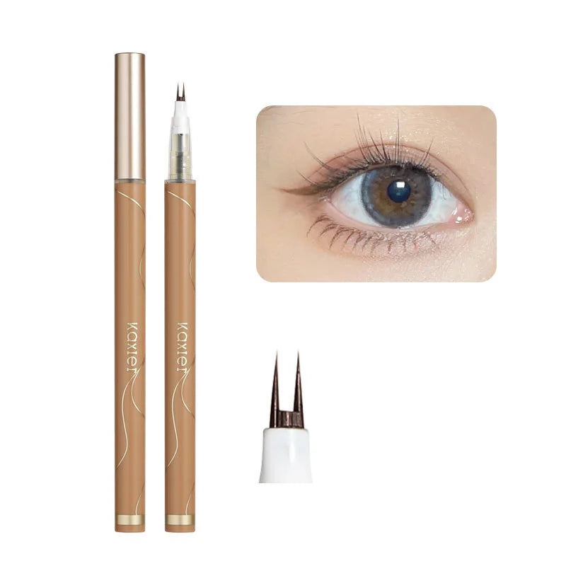 Double tip lower eyelash pencil