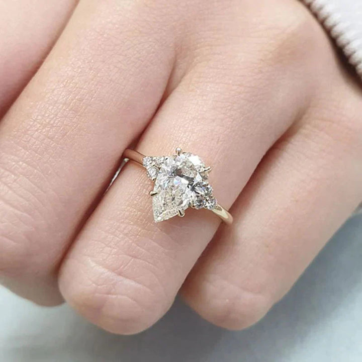 PEAR CUT ENGAGEMENT RING