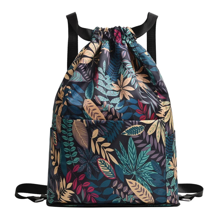 (🔥2024 Hot Sale🔥🎉50% OFF🎉) - 🔥Drawstring Foldable Large Capacity Dry-wet Separation Travel Sports Backpack