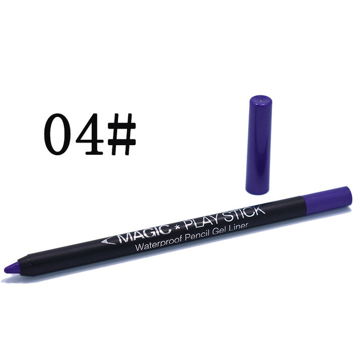 Waterproof Colored Pearlescent Gel Eyeliner