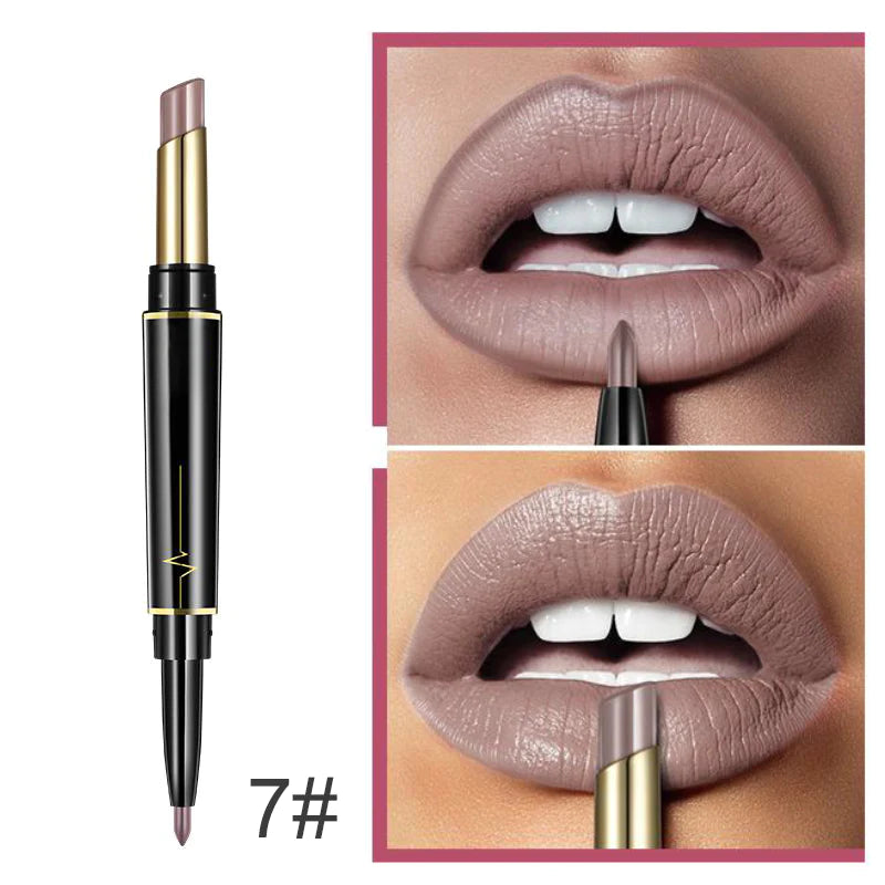 16 Color Lipstick Lip liner Combo