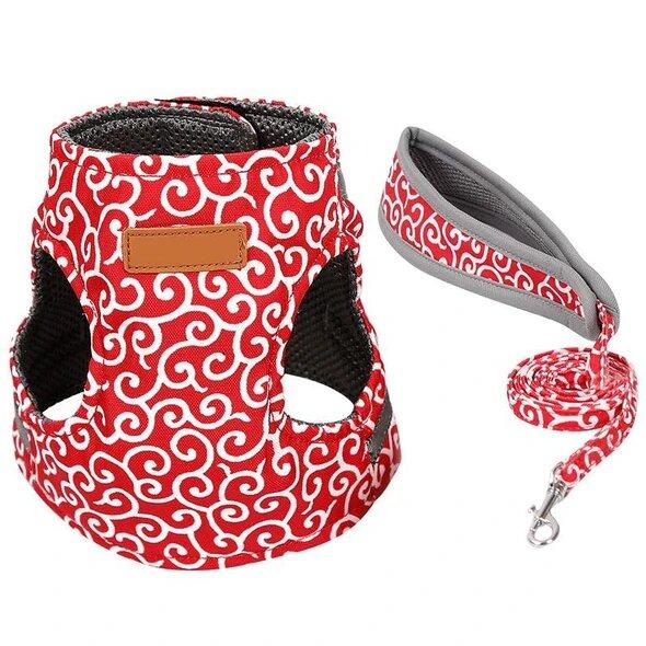 🔥Clearance Sale 48% OFF🔥Cat Dogs Vest Harness and Leash Anti-break Away Chest Strap Cat Clothes