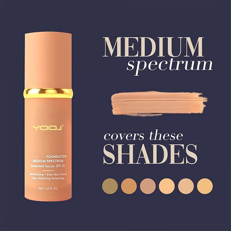 🎁 Foundation 4 in 1 - Light Spectrum