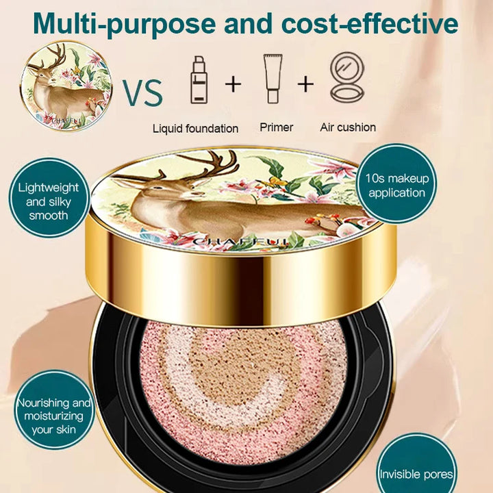 Moisturizing double-layer cushion compact