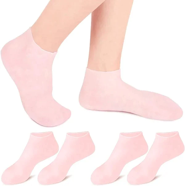 MOISTURIZING FOOT MASK EXFOLIATING SILICONE SOCKS BEACH PROTECTIVE SOCKS