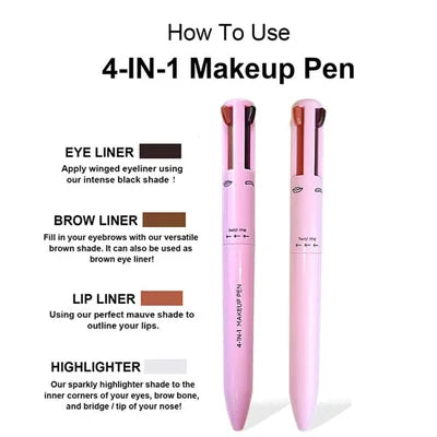 💖2024 The latest version 4-in-1 Makeup Pen💖💥BUY 1 GET 1 FREE💥