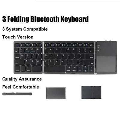 🔥Foldable Bluetooth Keyboard with Touchpad