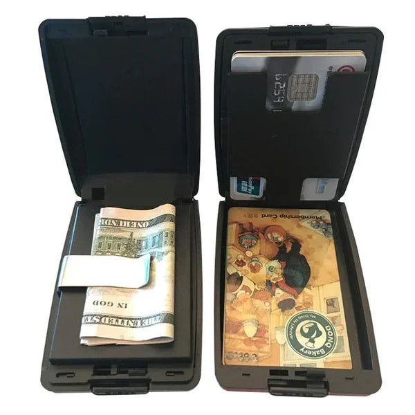 😍Secure RFID Cash and Cards Wallet