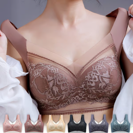 Women’s Lace Silk Push Up Bra