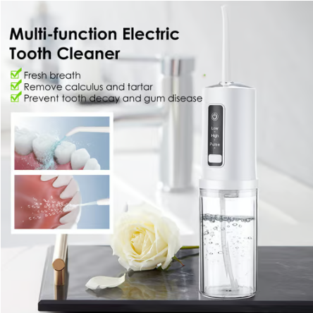 A30 Pro The Most Portable Cordless Water Dental Flosser with 4 Jet Tips