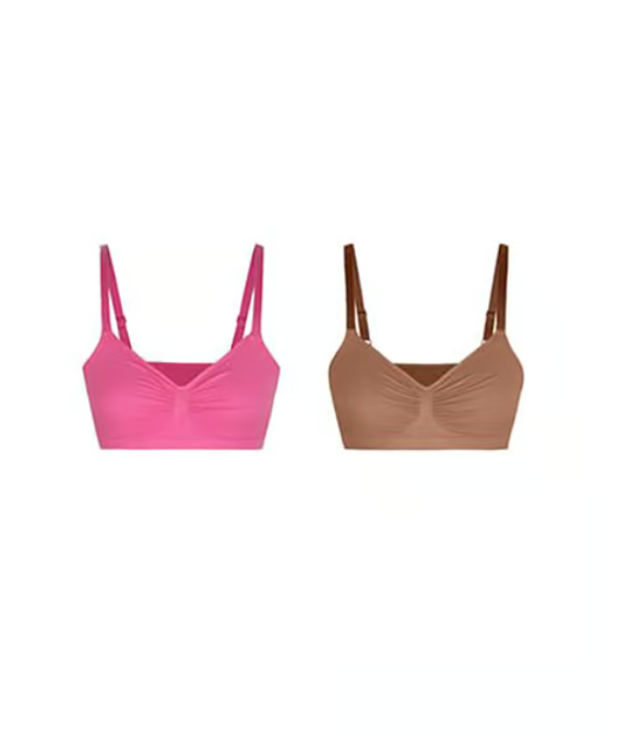 💖Women's Wireless Sculpt Bra Comfort Bralettes No Underwire Unlined Cami Bra