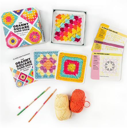 [50 Mix & Match Designs]The Granny Square Card Deck