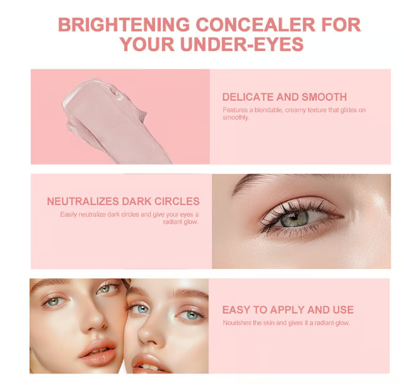 Under Eye Brightener Concealer Correcting Cream Makeup Radiant