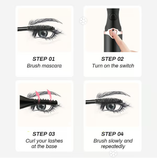 Electric Eyelash Curler for Instant Glam