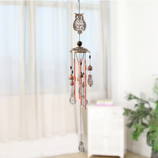 (🔥 Promotion--40%OFF)Pure hand-made Copper Horse wind chimes