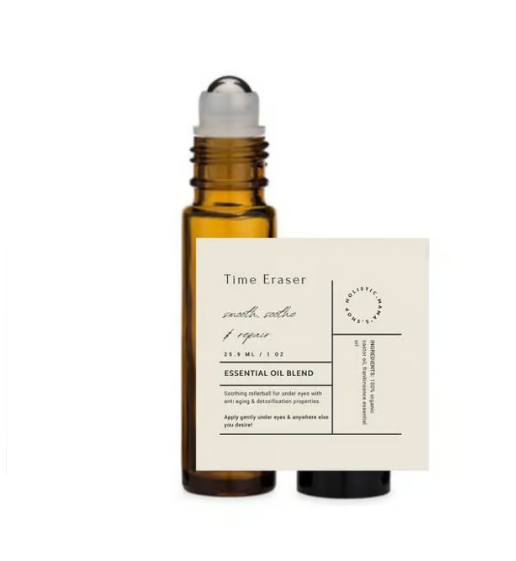 Time Eraser Rollerball -10 ml castor oil & frankincense