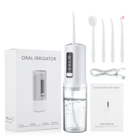 A30 Pro The Most Portable Cordless Water Dental Flosser with 4 Jet Tips