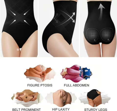 High Waist Tummy Control Shapewear Panties