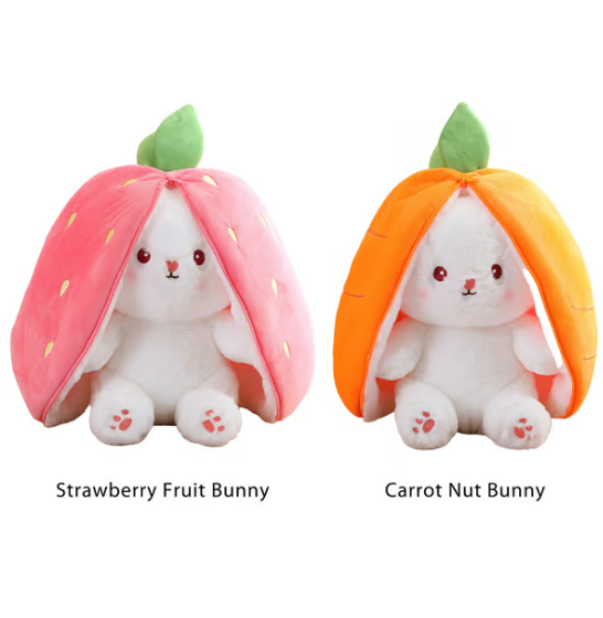 Strawberry Bunny Transformed into Little Rabbit