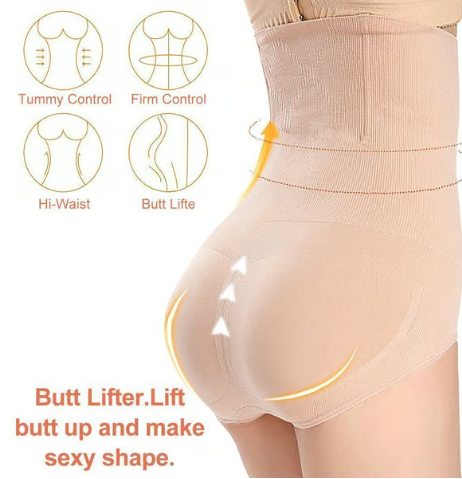 High Waist Tummy Control Shapewear Panties