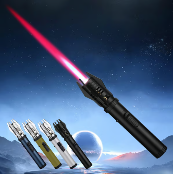 💥💥(BUY 2 SAVE 10% & FREE SHIIPING )-360° Windproof Lightsaber Torch Flame Lighter