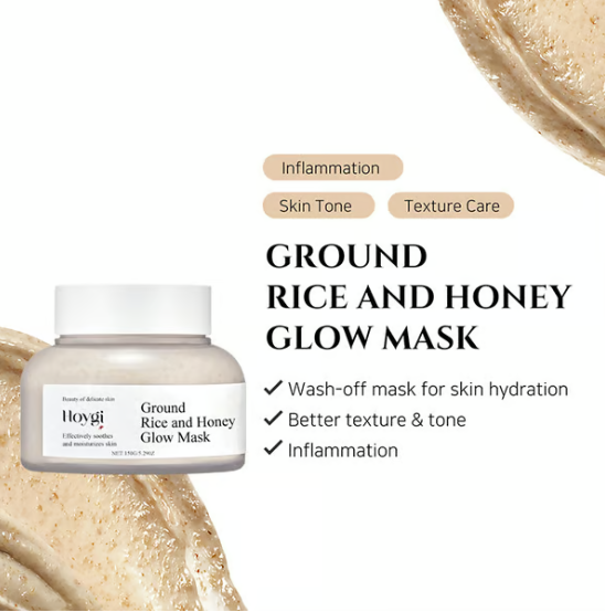 Ground Rice and Honey Glow Deep Clean Mask