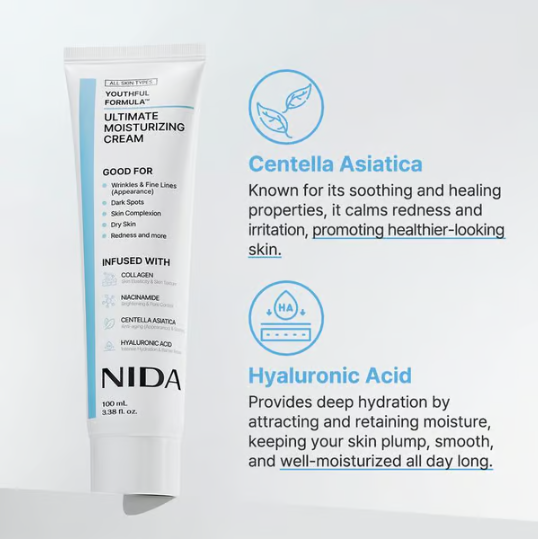 🎉Hot Sale 49% OFF🎉-NIDA Youthful Formula Ultimate Moisturizing Cream