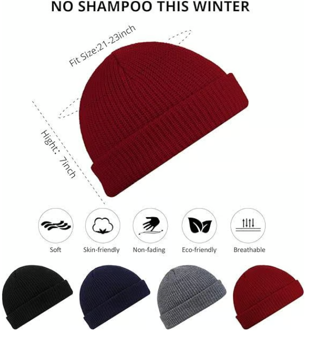 Fisherman Beanies for Men Women