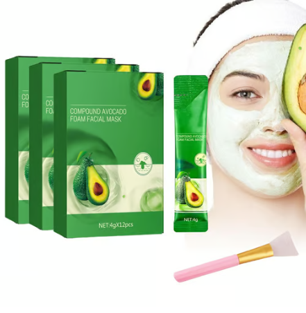 Deep Cleansing Avocado Foam Facial Mask