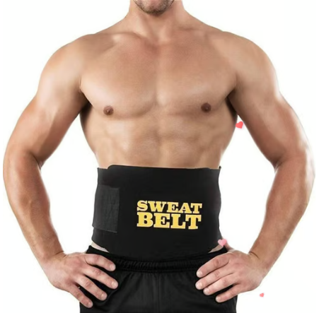 Unisex Adjustable Sweat Belt for weight loss (Pack of 1)