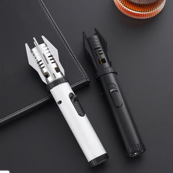 💥💥(BUY 2 SAVE 10% & FREE SHIIPING )-360° Windproof Lightsaber Torch Flame Lighter