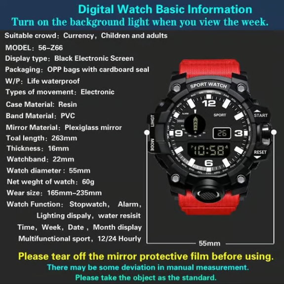 🔥BUY 1 GET 1 FREE🔥 Multifunctional Waterproof Outdoor Sports Watch